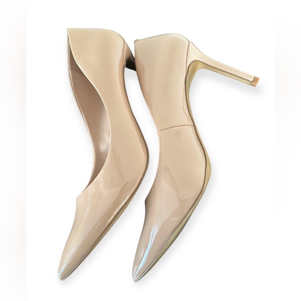Aldo Stessy 2.0 Blush Patent Leather Heels